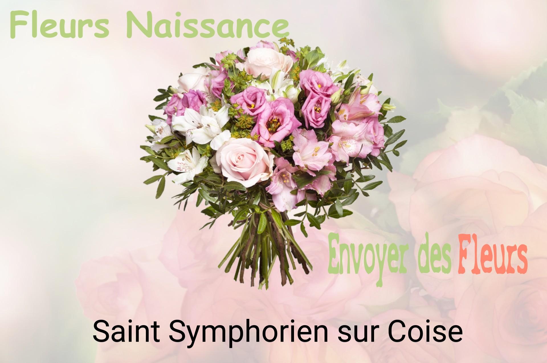 Bouquet de fleurs de naissance livré à Saint-Symphorien-sur-Coise